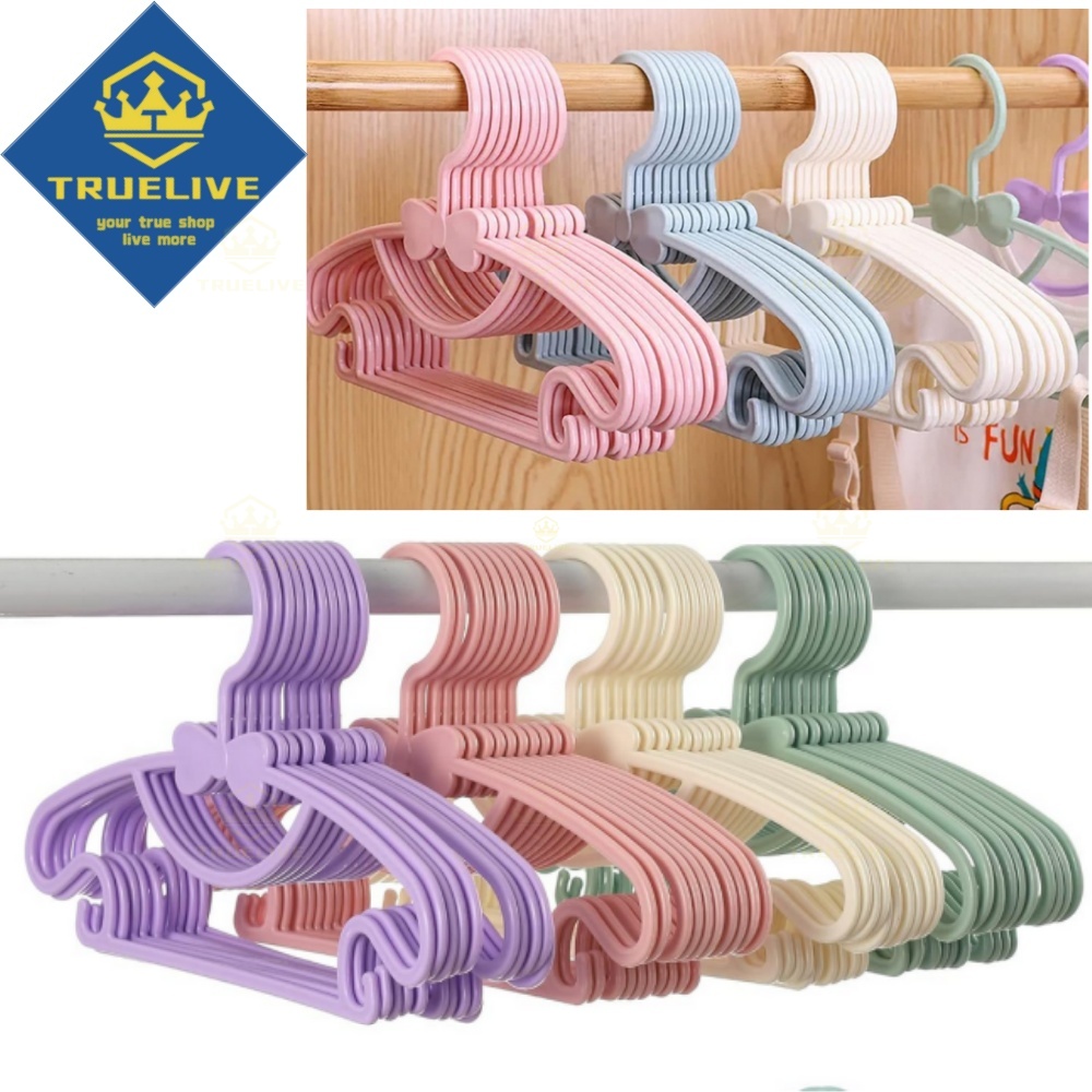 Baby Clothing Hanging Rack - 30/20/10/5/1PC 아기 옷 랙 플라스틱 수건