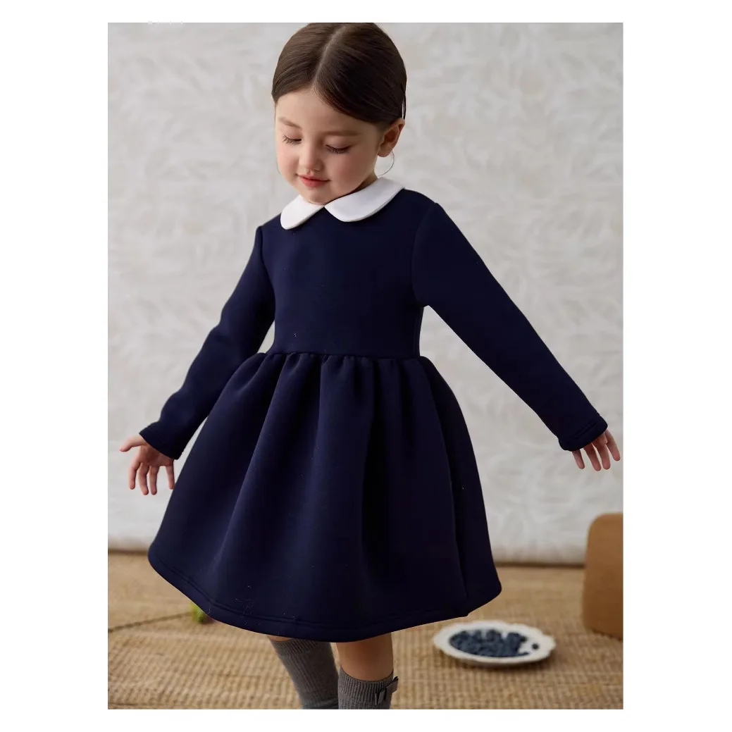 Baby Clothing High End - 아기 소녀 드레스 패션 긴 소매