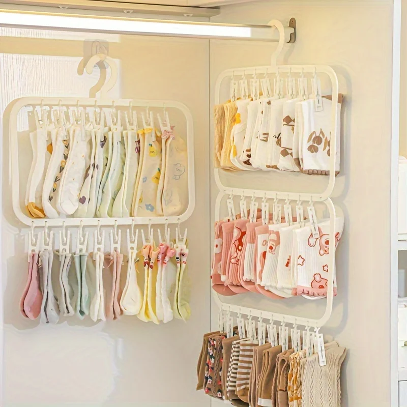 가정용 다용도 클립 아기 옷걸이 신생아 양말 건조대,  - Baby Clothing Hanging Rack 리뷰 및 가격