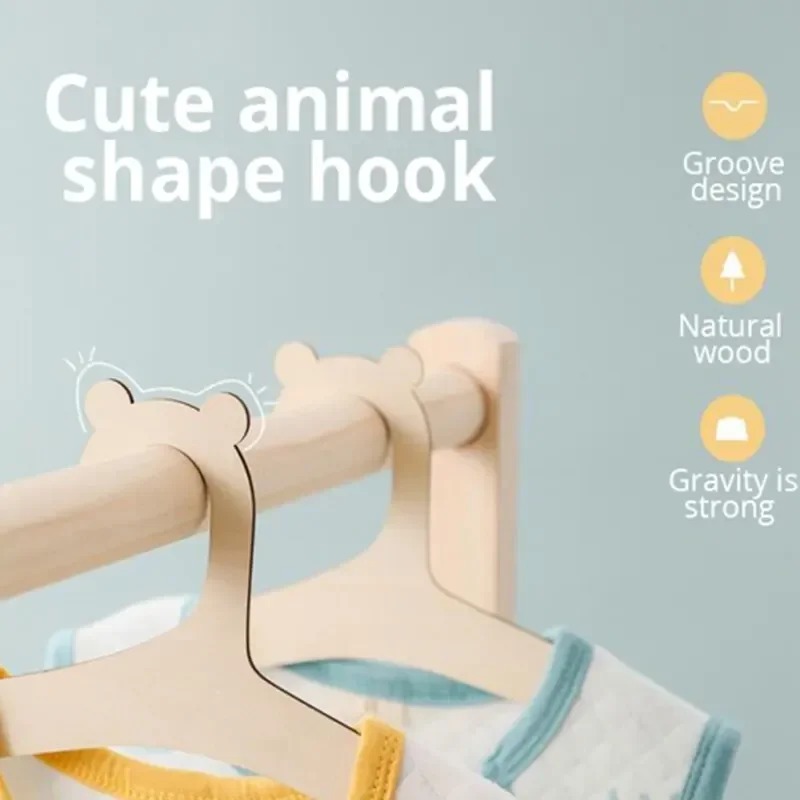 5/10pcs 아기 옷 랙 귀여운 곰 나무 어린이 의류 - Baby Clothing Hanging Rack 리뷰 및 가격